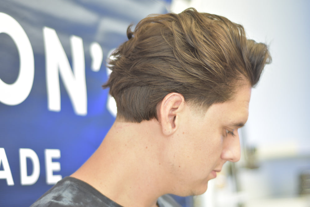 How to style a layered-tapered haircut