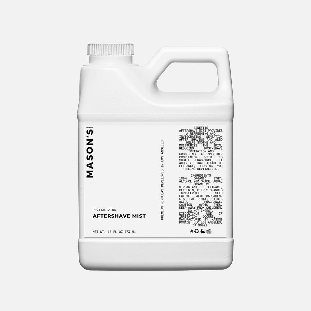 
                  
                    AFTERSHAVE MIST JUG REFILL (16oz)
                  
                